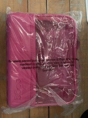 BOGG BAG Hot Pink Clear Front Carry Pouch